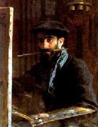 Etienne Dinet Portrait painting